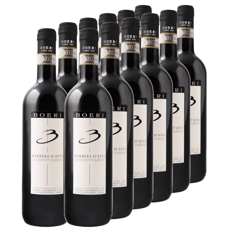 Barbera d'Asti DOCG (12 Flaschen) - 15,71 € / 1 Liter