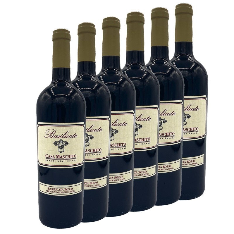 Basilicata Rosso IGT (6 Flaschen) - 17,45 €/ 1 Liter