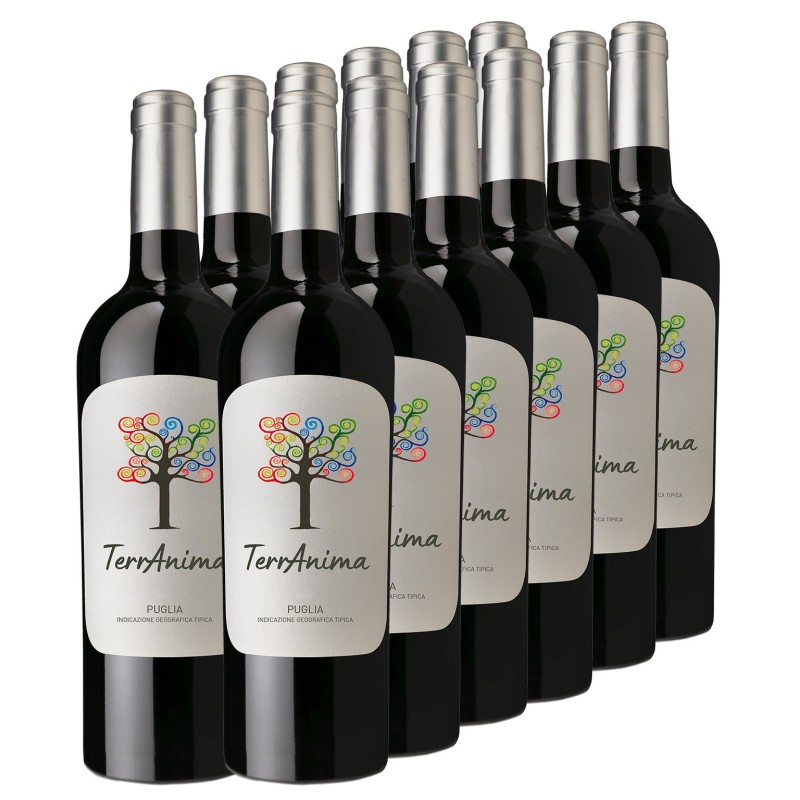 Puglia IGT Rosso (12 Flaschen) - 10.32 € / 1 Liter