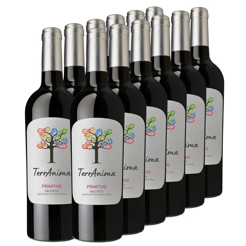 Primitivo Salento IGT (12 Flaschen) - 13,49 € / 1 Liter