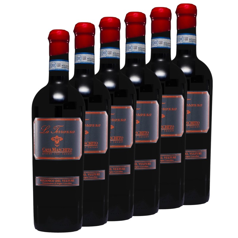 La Terrazza Aglianico del Vulture Superiore DOC (6 Flaschen)