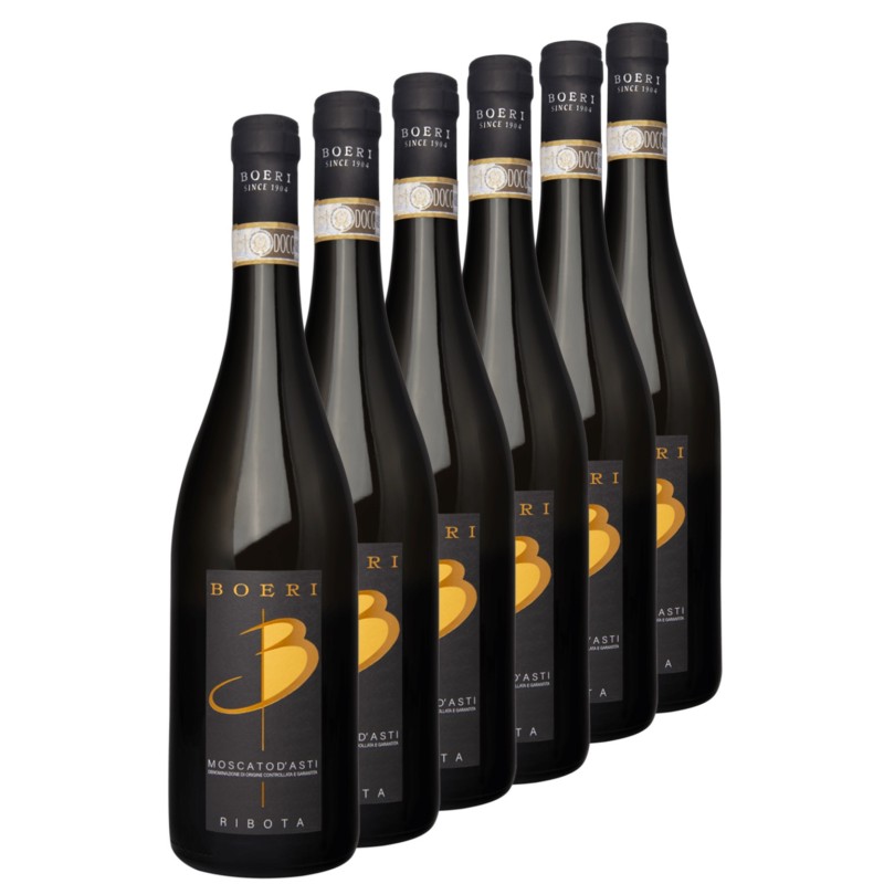 Ribota Moscato d'Asti DOCG (6 Flaschen)